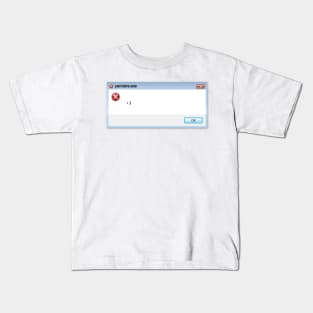 Do you love me Meme .exe Errorsans Kids T-Shirt